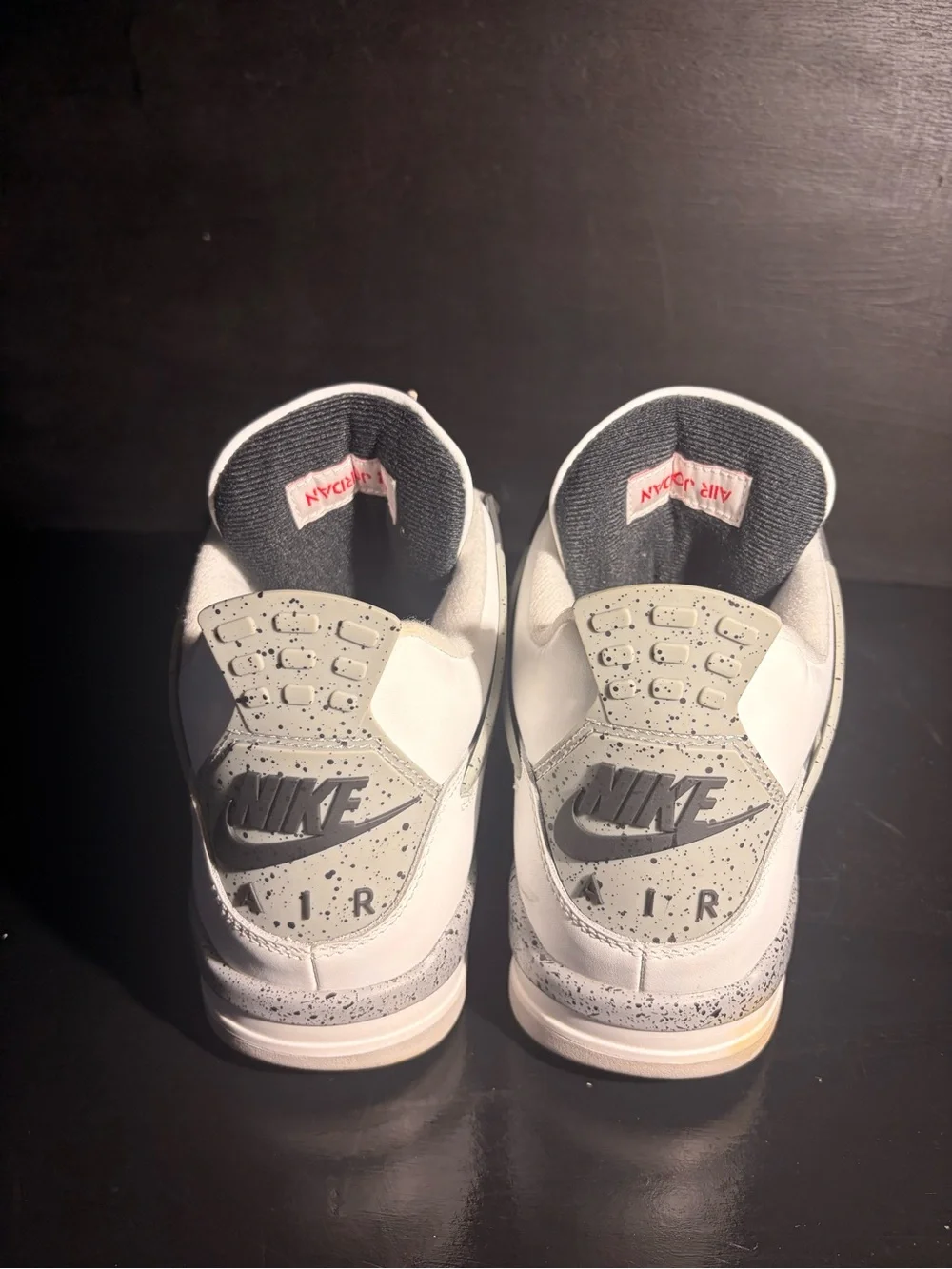 Men's White Athletic Sneakers - Classic Casual Performance Jordan 4